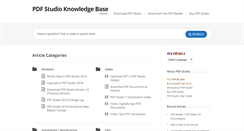 Desktop Screenshot of kbpdfstudio.qoppa.com